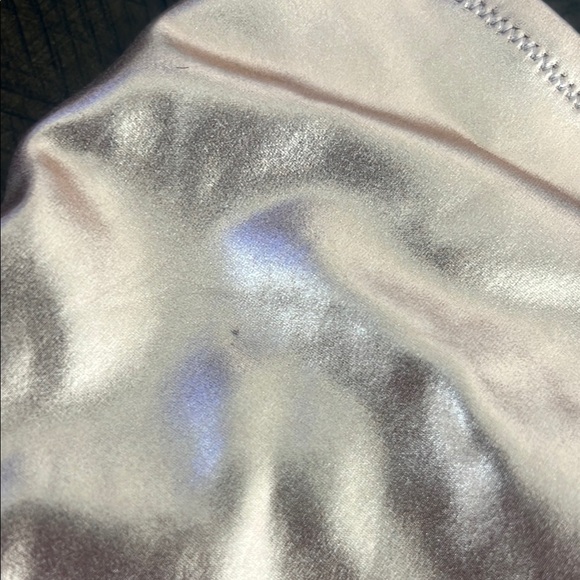 Skims  Swim Metallic Rose Gold Bodysuit - Picture 7 of 7